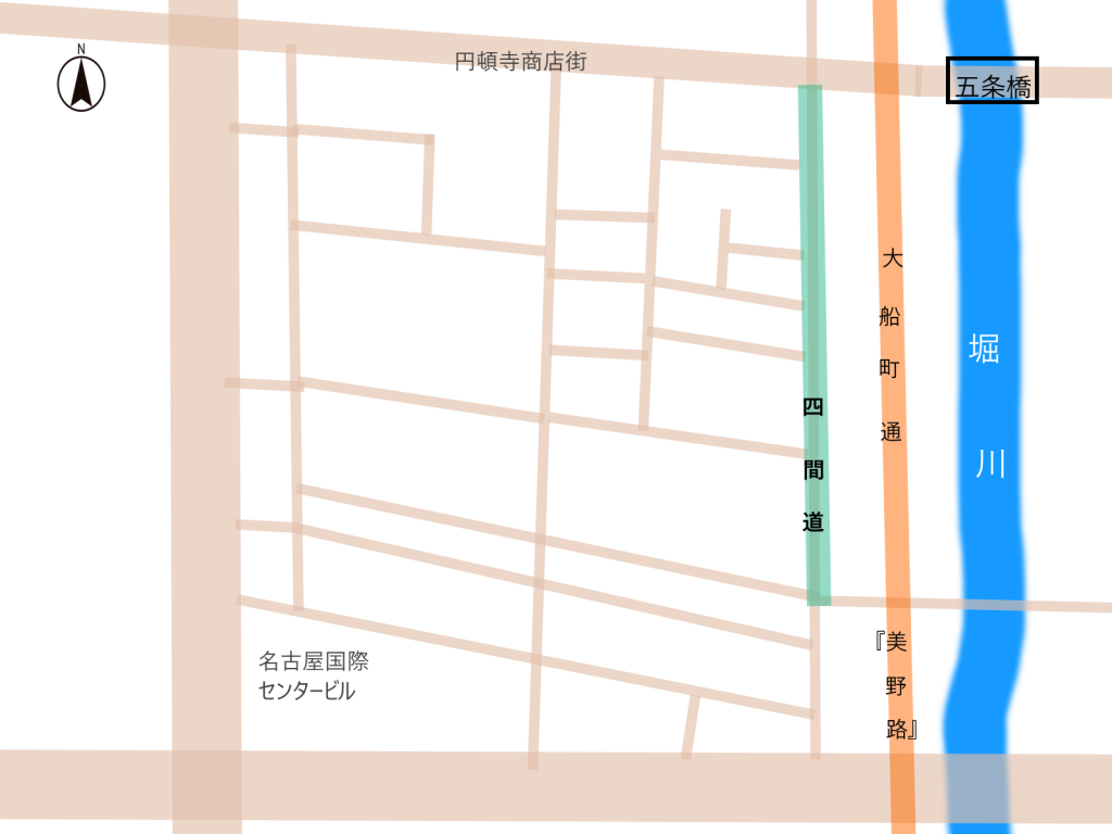 五条橋地図