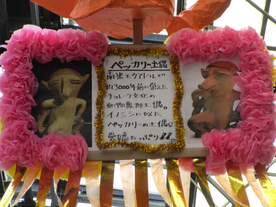 ペッカーリー土偶の説明